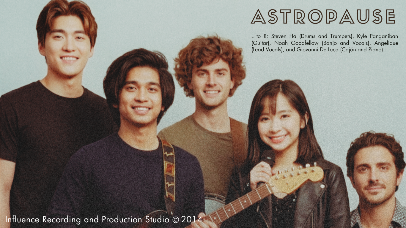 An image of the band, Astropause in 2014.